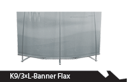 Y-баннерный стенд K-System K9/3xL-Banner Flex